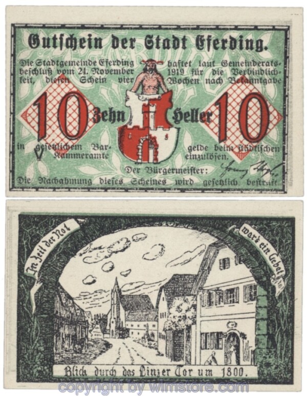 Eferding, G0152VI10V, 10 Heller; 1