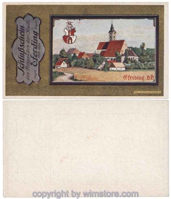 Eferding, G0152VIIa, Schlussschein; 2
