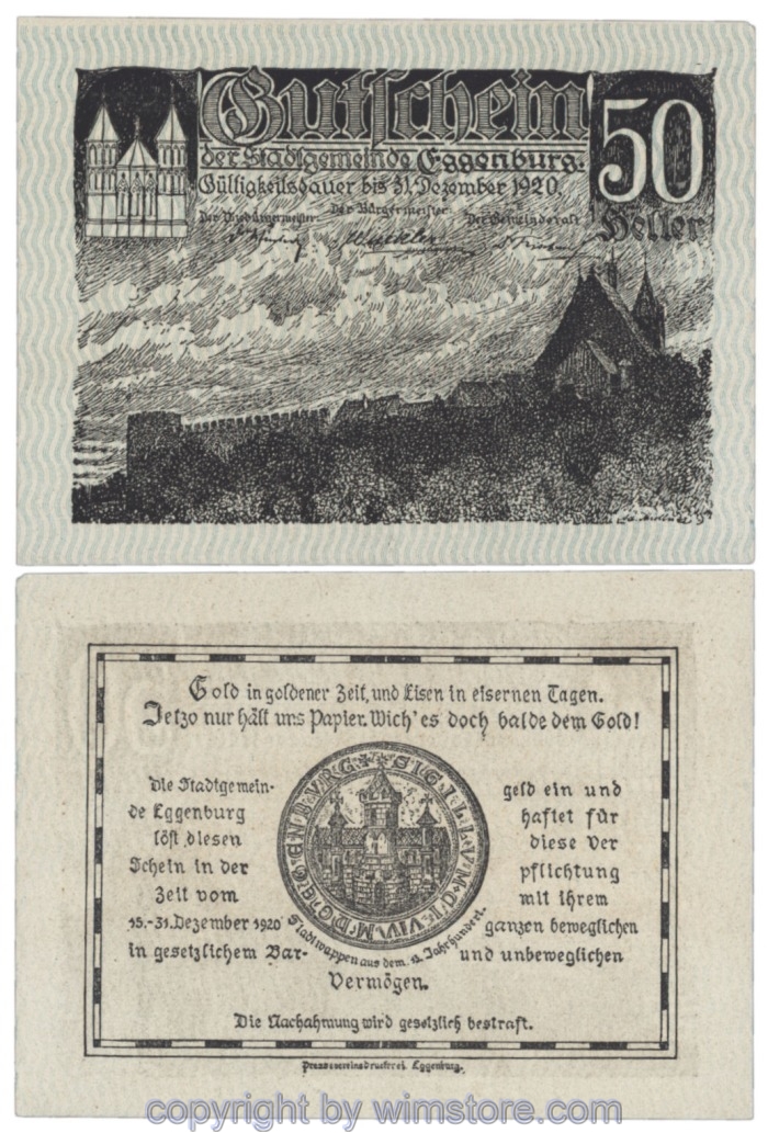 Eggenburg, J162as04, 50 Heller; 1-