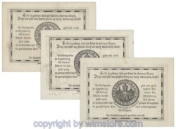 Eggenburg, J162as, Serie 10, 20, 50 Heller; 1-