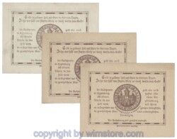 Eggenburg, J162ds, Serie 10, 20, 50 Heller; 1