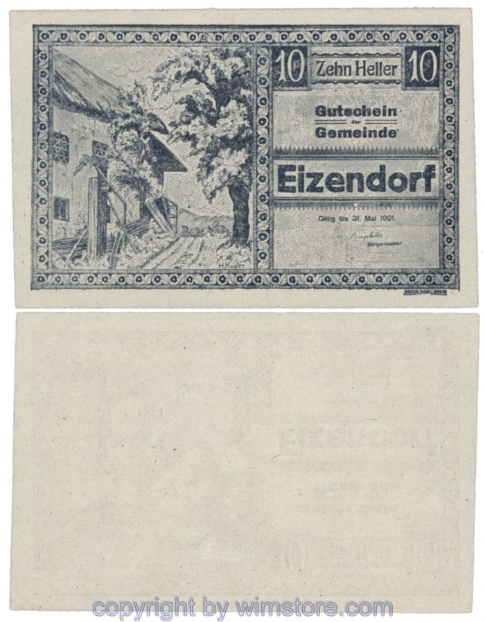 Eizendorf, J170b, 10 Heller; 2