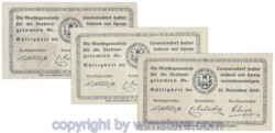 Emmersdorf, J171d, Serie 10, 20, 50 Heller; 1