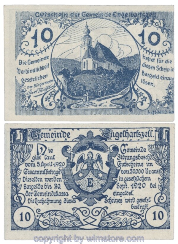 Engelhartszell, J172ax, 10 Heller; 1