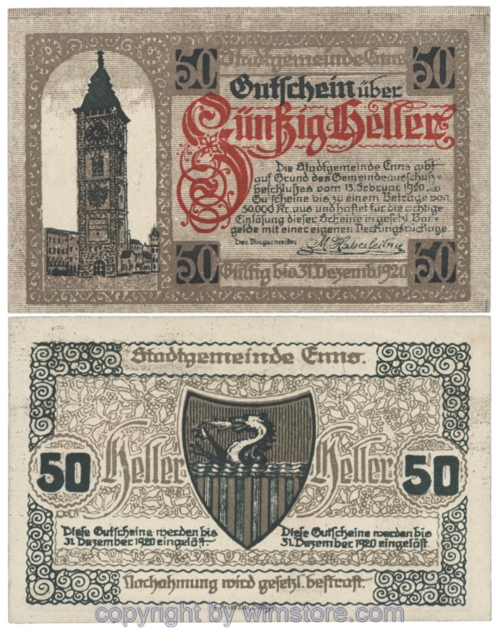 Enns, J174I, 50 Heller; 1