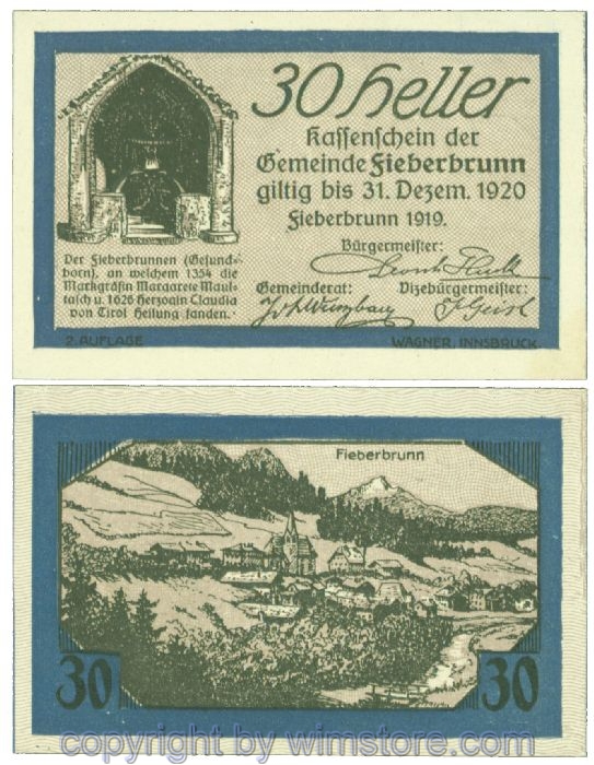 sn104005 Fieberbrunn, J00200b, 30 Heller; 1