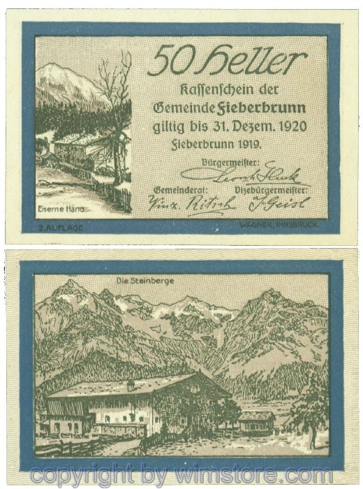 Fieberbrunn, J00200b, 50 Heller; 1