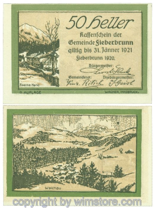 sn104015 Fieberbrunn, J00200c, 50 Heller; 1