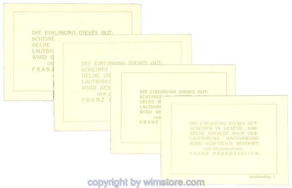 Firsching, J00201SIId, Serie 30, 50, 75, 90 Heller; 1-