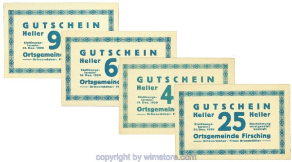 Firsching, J00201SIVa, Serie 25, 40, 60, 90 Heller; I-
