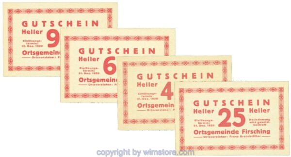 Firsching, J00201SIVc, Serie 25, 40, 60, 90 Heller; I-