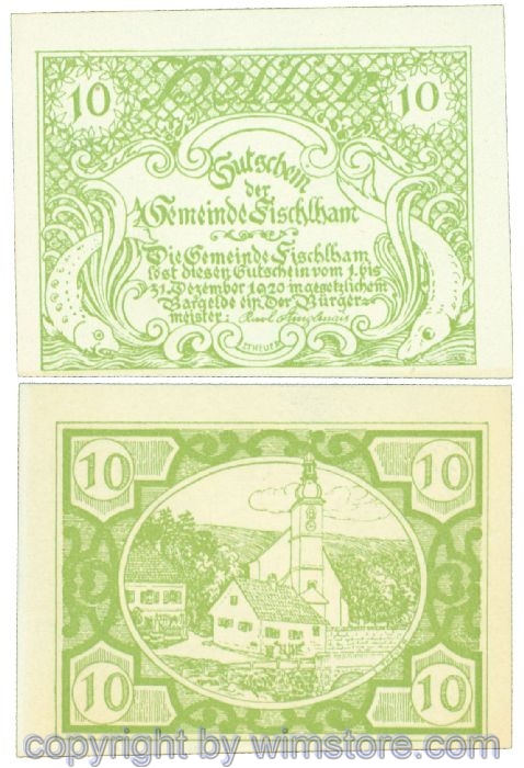 sn104059 Fischlham, J00203Sa, 10 Heller; I