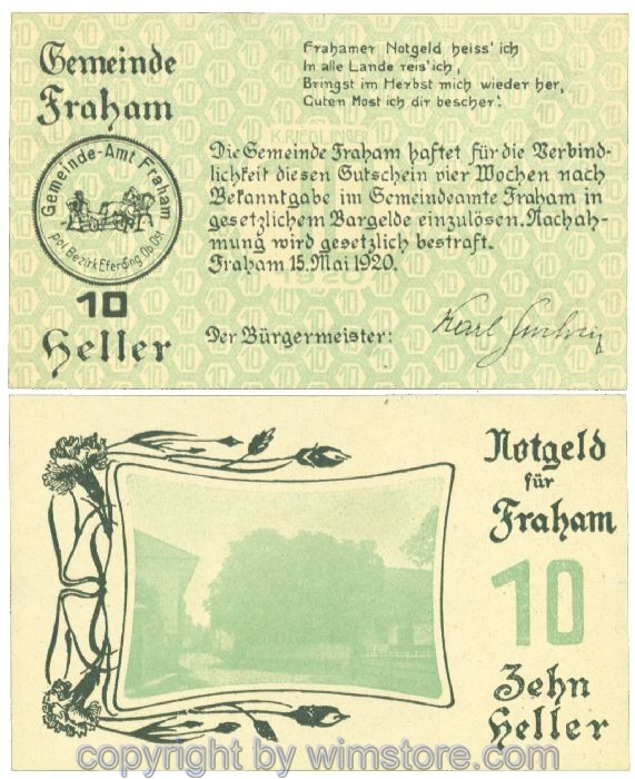 Fraham, J00205b, 10 Heller; I