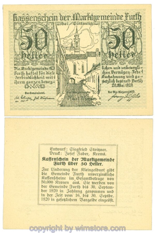 Furth  J00214b35  50 Heller; I
