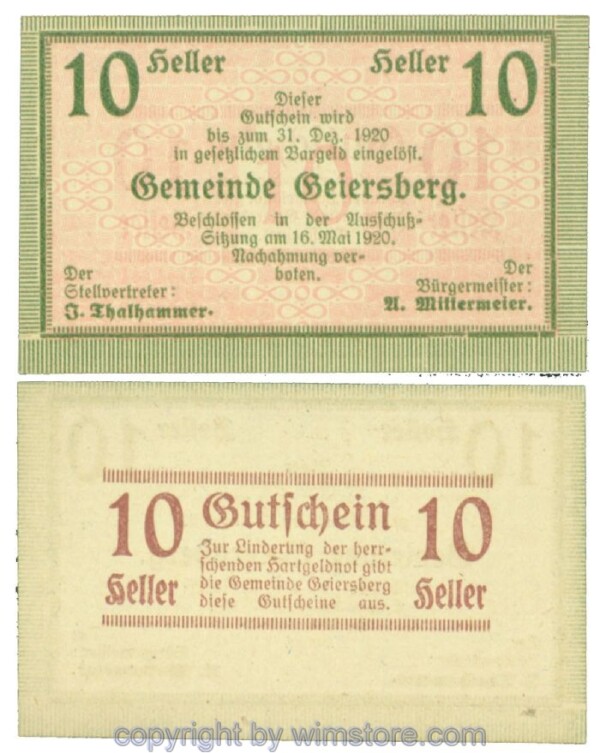 Geiersberg, J00227a, 10 Heller; 1