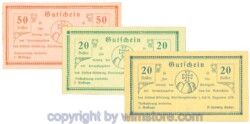 Göttweig, Prv. Kellerstube, J00245IIb, Serie 20, 20, 50 Heller; 1