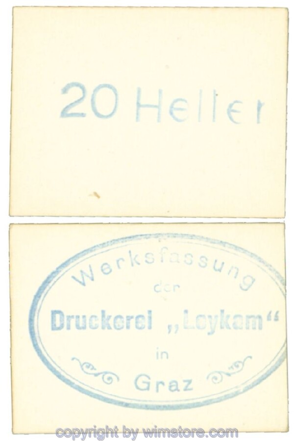 Graz, Prv. Leykam, J00263, 20 Heller; 1