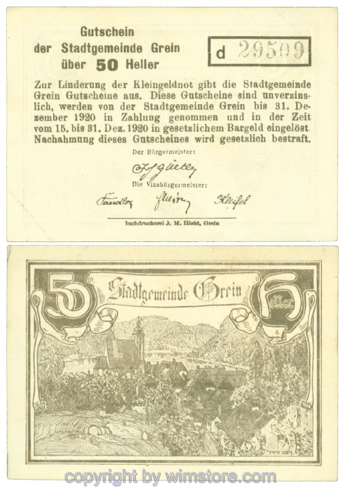 Grein, J00276Iba, 50 Heller, Buchstabe d; 1-