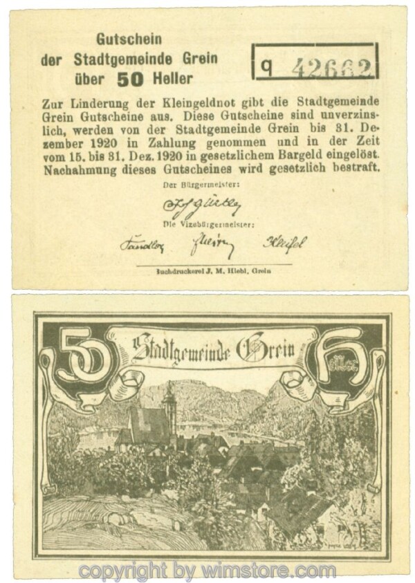Grein, J00276Iba, 50 Heller, Buchstabe q; 1-