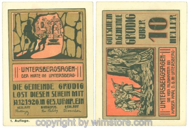 Grödig, J00290a, 10 Heller; 1-