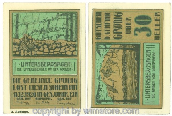 Grödig, J00290e, 30 Heller; 1