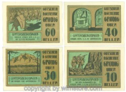 Grödig, J00290e, Serie 10, 30, 40, 60 Heller; 1