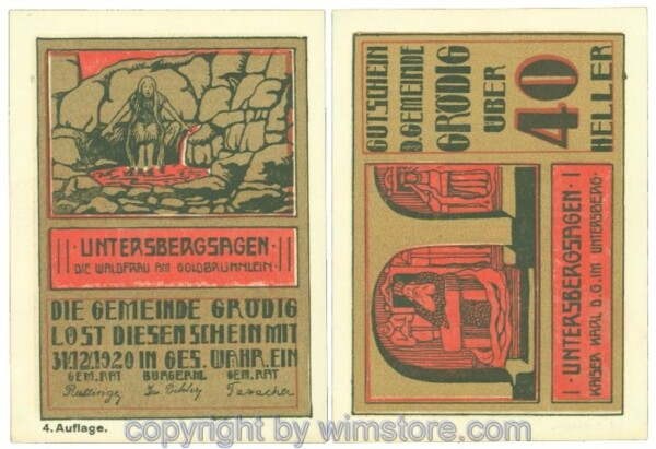 Grödig, J00290g, 40 Heller; 1