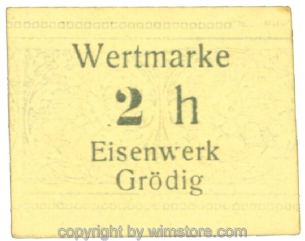 Grödig, Prv. Eisenwerk, J00291b21, 2 Heller; 1