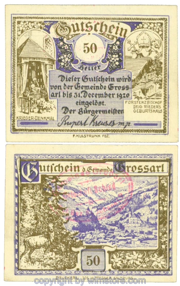Grossarl, J00292e96, 50 Heller; 1