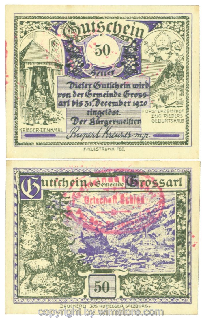 Grossarl, J00292f117, 50 Heller; 1
