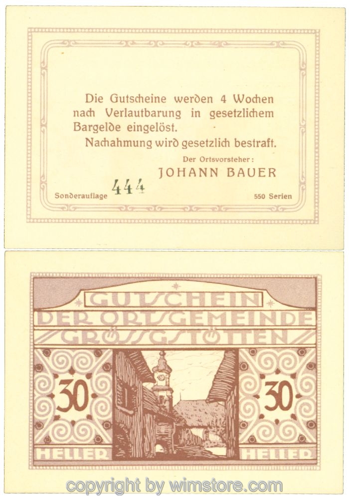 Grössgstötten, J00293IIe, 30 Heller; 1