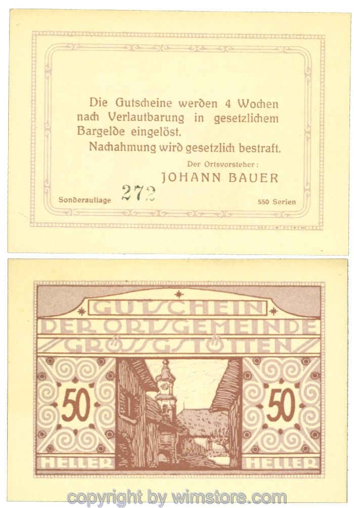 Grössgstötten, J00293IIe, 50 Heller; 1