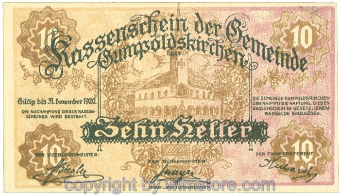 Gumpoldskirchen, J00308a, 10 Heller; 1