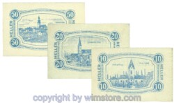 Gunskirchen, J00309Ib, Serie 10, 20, 50 Heller; 1