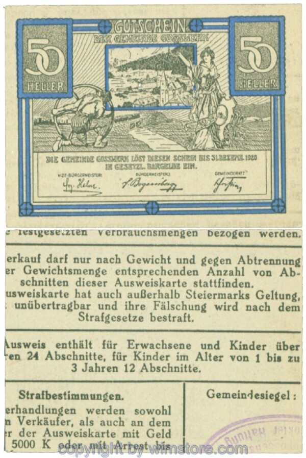Gusswerk, J00313c, 50 Heller; 1