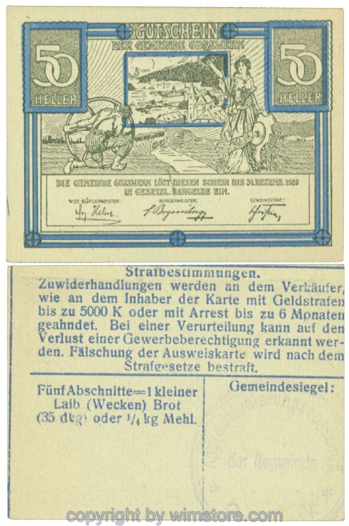 Gusswerk, J00313c, 50 Heller; 1