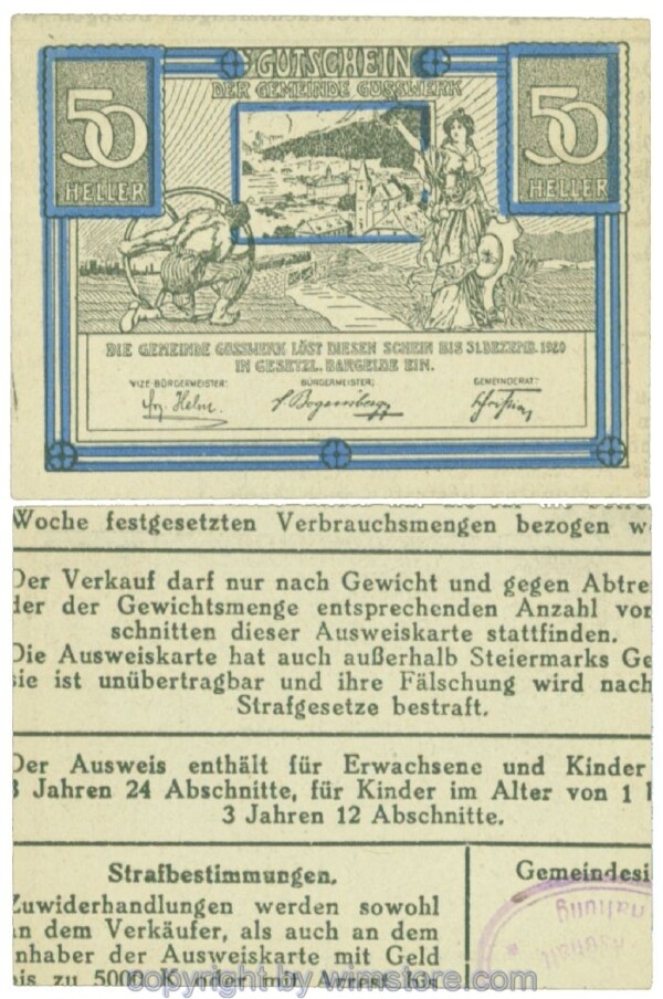 Gusswerk, J00313c, 50 Heller; 1