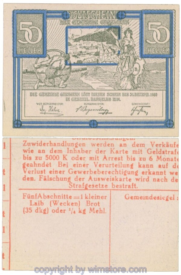 Gusswerk, J00313c, 50 Heller; 1