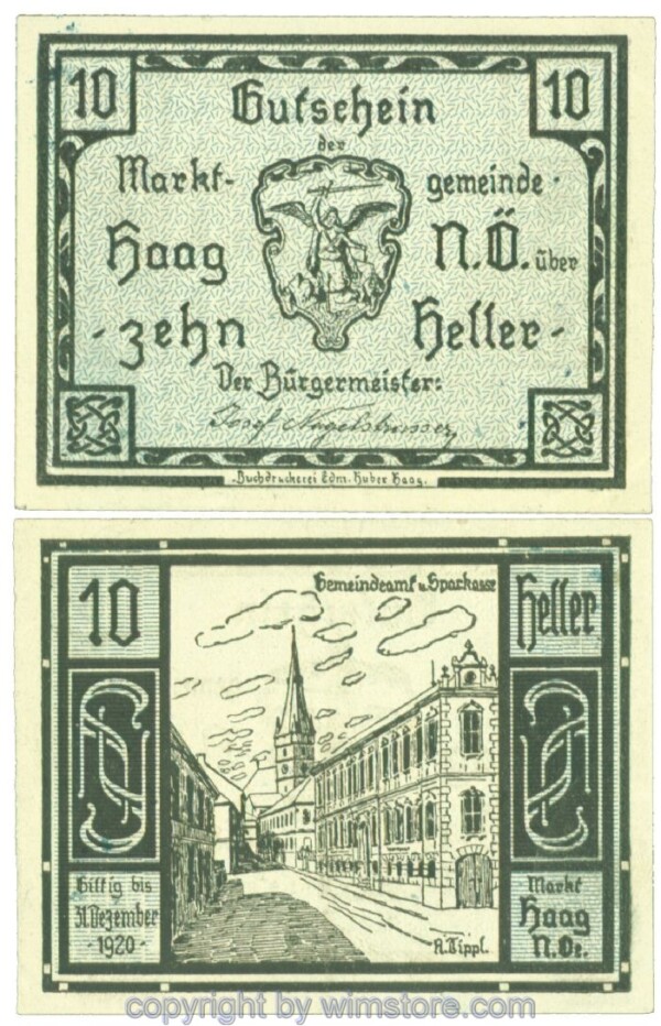 Haag (Markt), J00318IV1c1, 10 Heller; 1-