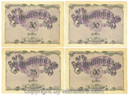 Hackelbrunn, J00323SIIc, Serie 30, 50, 75, 90 Heller; 1