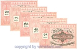 Hargelsberg, J00349SIIa, Serie 25, 40, 60, 75, 90 Heller; 1