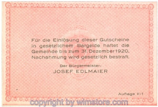 Hargelsberg, J00349SIIa, Serie 25, 40, 60, 75, 90 Heller; 1