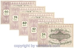 Hargelsberg, J00349SIIb, Serie 25, 40, 60, 75, 90 Heller; 1