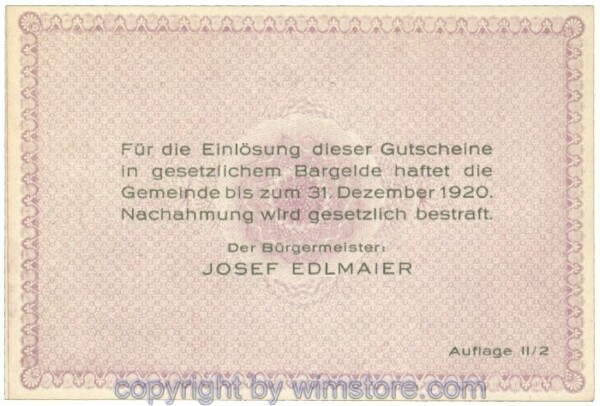 Hargelsberg, J00349SIIb, Serie 25, 40, 60, 75, 90 Heller; 1