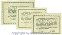 Hartkirchen, J00353Ia, Serie 10, 20, 50 Heller; 1