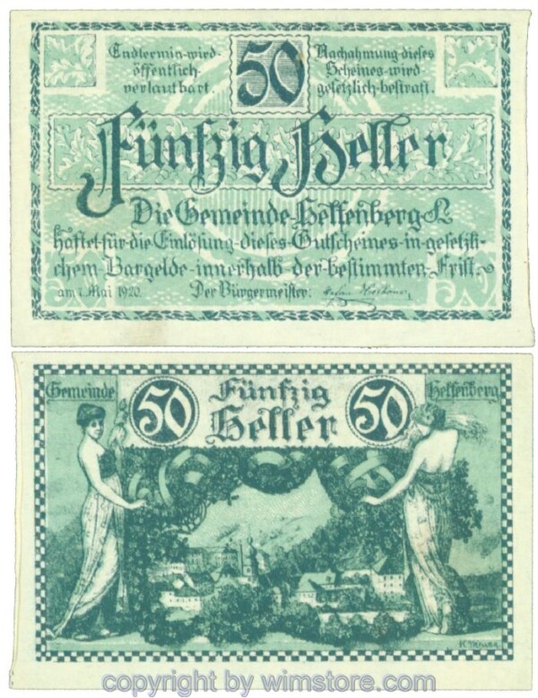 Helfenberg, J00363a, 50 Heller; 1-