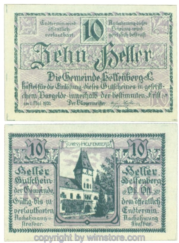 Helfenberg, J00363b, 10 Heller; 1-
