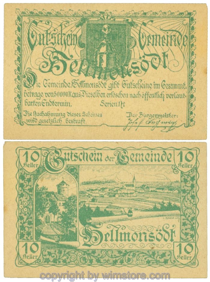 Hellmonsödt, J00364a, 10 Heller; 1-