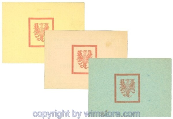 Herzogenburg, Prv. Franz Gabriel, J00370Ia, Serie 10, 20, 50 Heller; -1