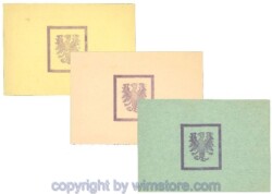 Herzogenburg, Prv. Franz Gabriel, J00370Ib, Serie 10, 20, 50 Heller; 1